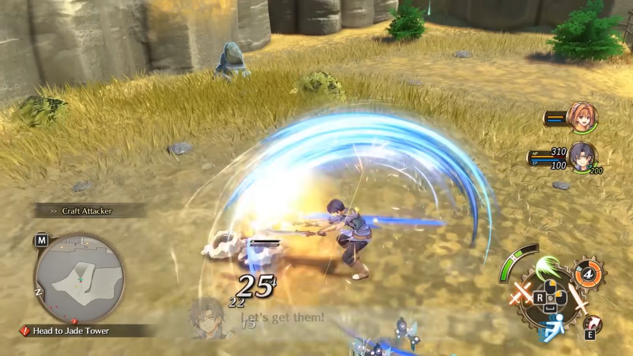 Trails in the Sky 1st Chapter, PC, Gameplay, Best Quartz Builds & Boss Strategies, Screenshot