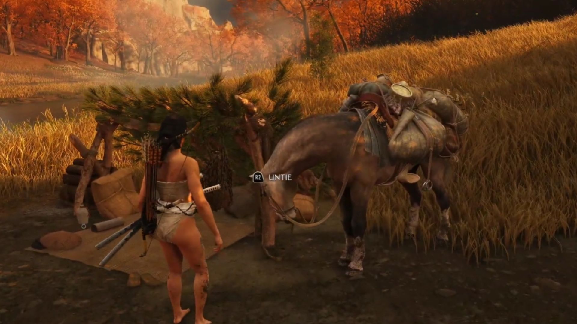 Locating horses (Visual reference: Sony Interactive Entertainment | WoW Quests/YouTube)
