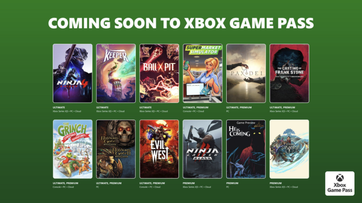 Xbox Game Pass Adds Ninja Gaiden 4, Keeper, Pax Dei, and More