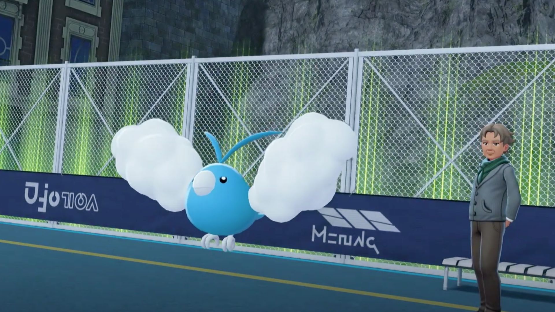 Swablu in combat scenario