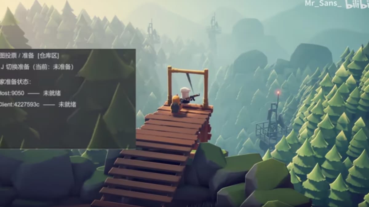 The coop mod in action for escape from duckov
