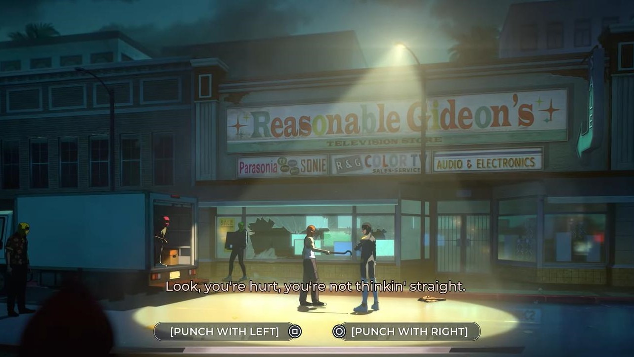 Dispatch, Episode 1: All Important Choices, PS5, Screenshot, Gameplay