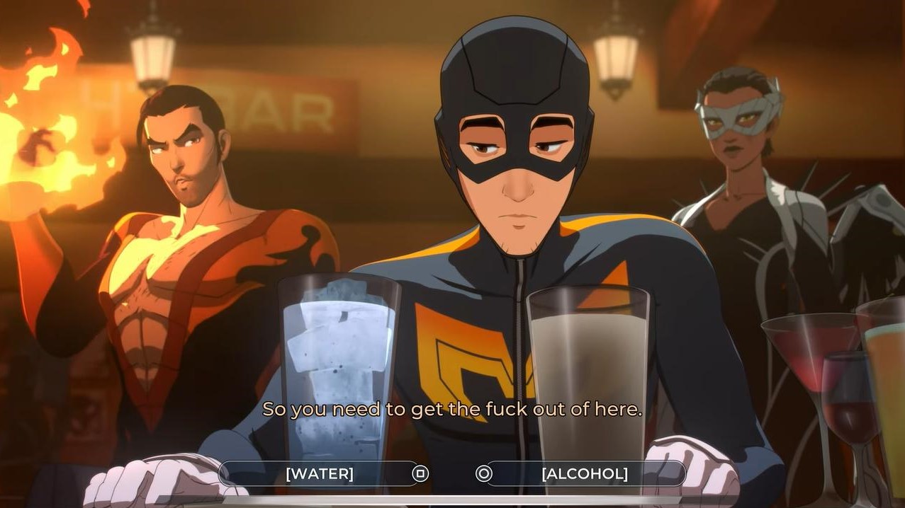 Dispatch, Episode 1: All Important Choices, PS5, Screenshot, Gameplay