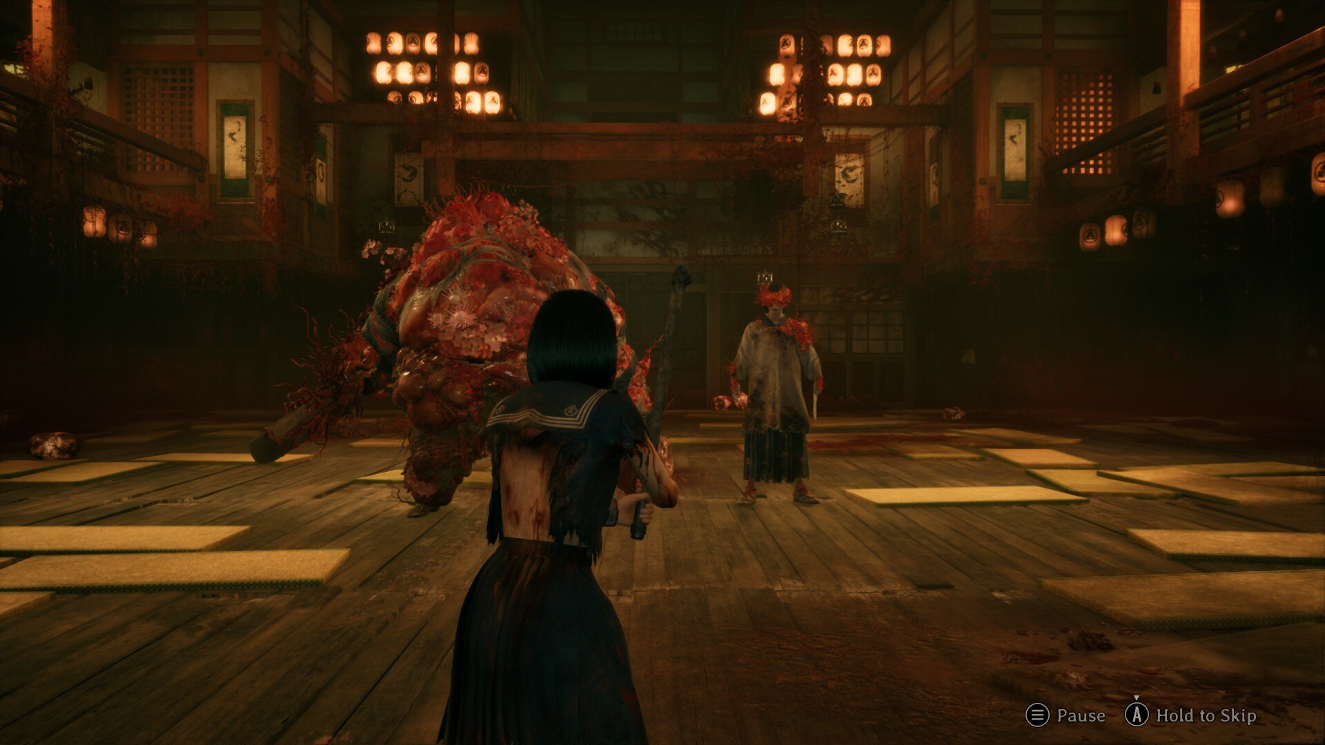 Shrine offering mechanics demonstration