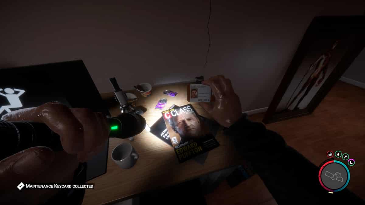 sons of the forest mainenance card location