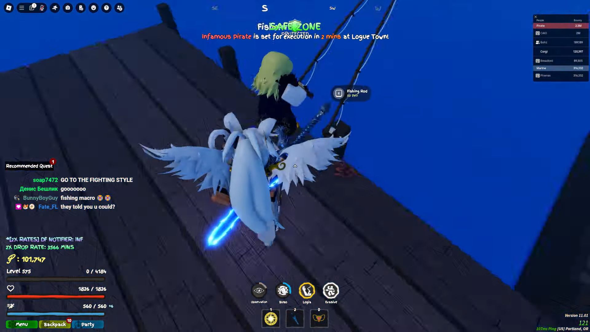 Marine exploration provides opportunities for resource gathering and treasure hunting (Visual via Roblox Corporation/YouTube @Corgi)