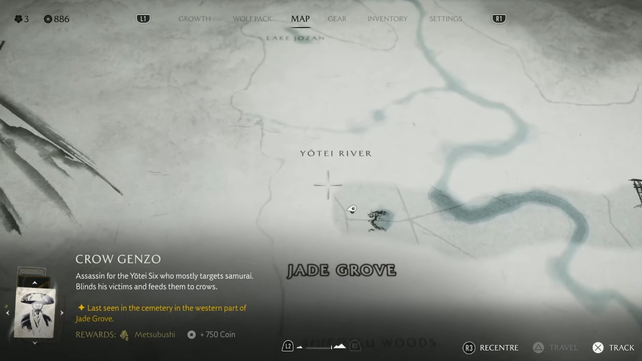 Ghost of Yōtei, Guide, How to Complete Crow Genzo Bounty
