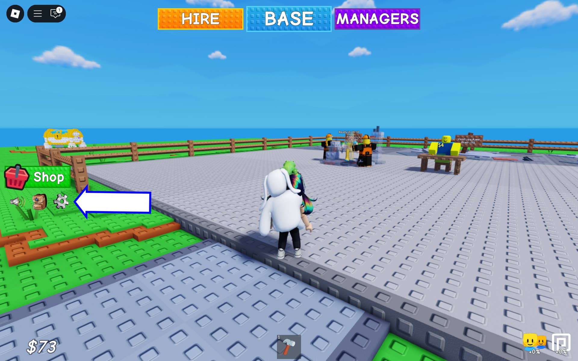 Interface navigation for accessing settings