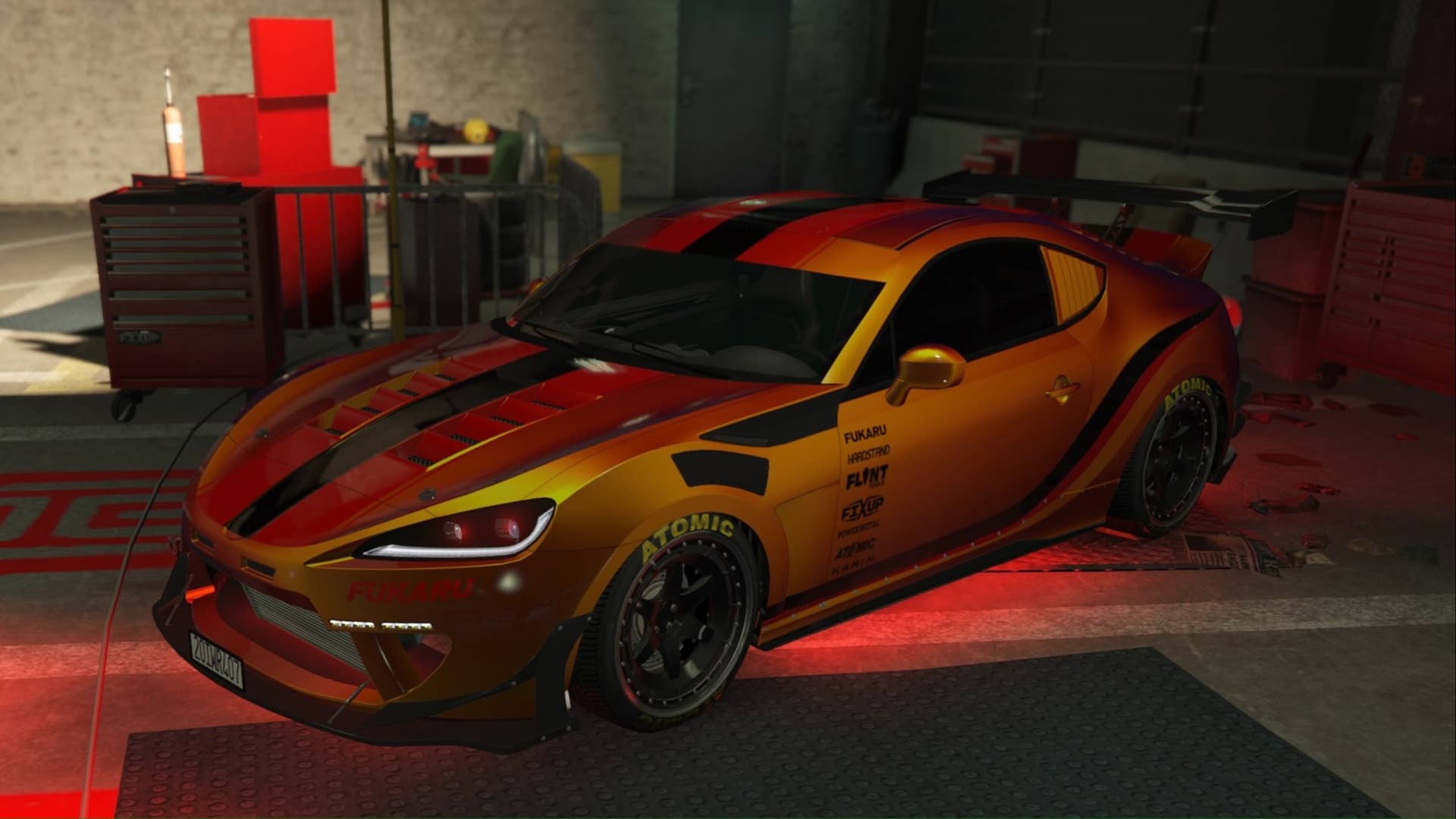 gta online ls car meet orange karin s95 hsw test ride