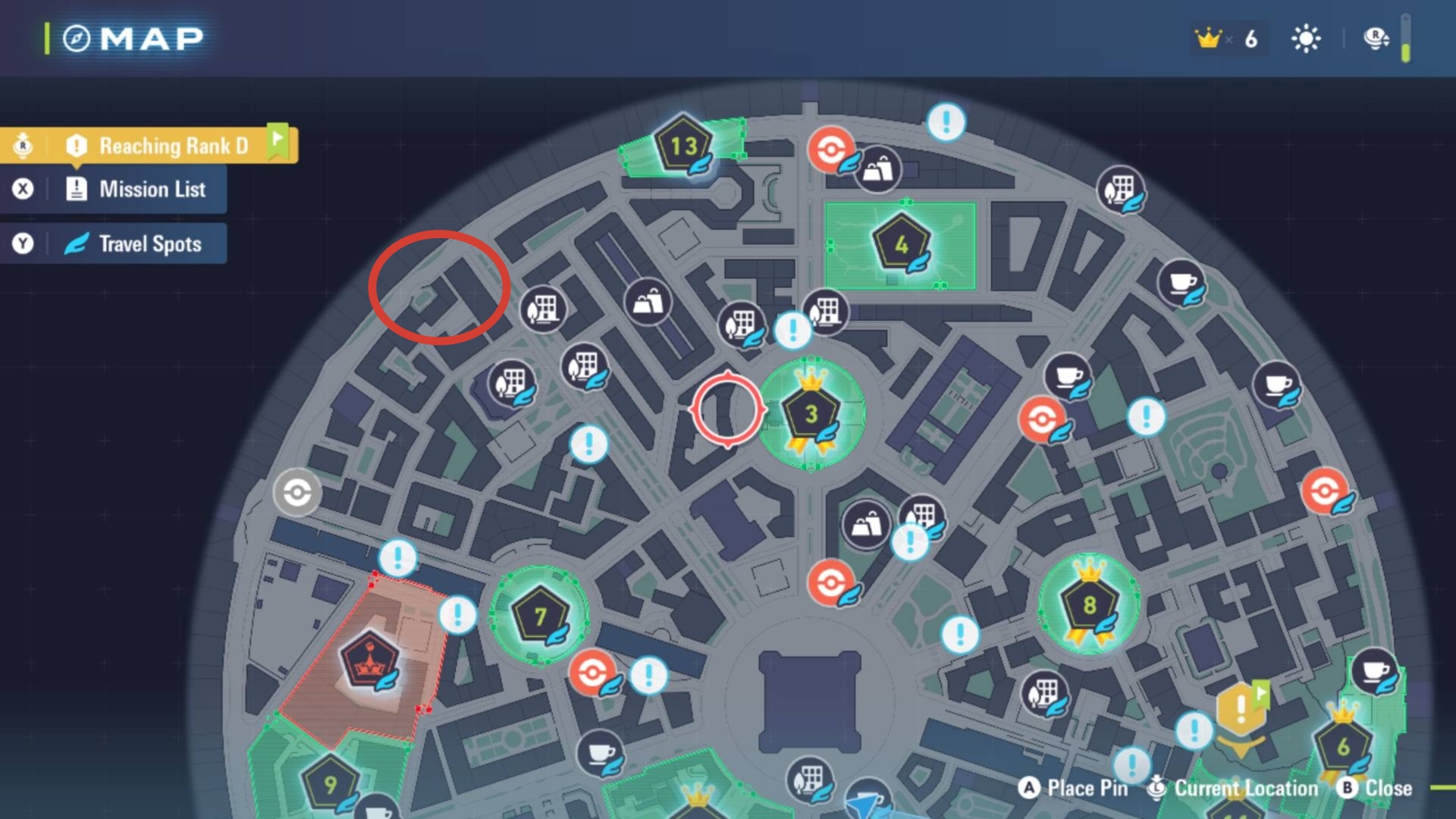 Wild Zone 18 location (Image via TPC)