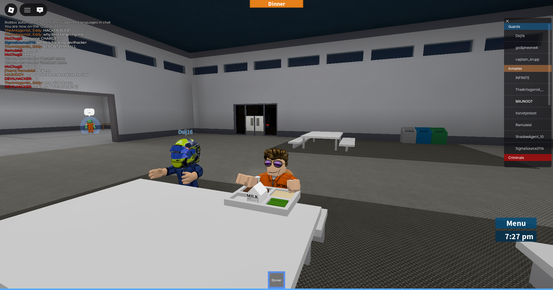 Prison Life gameplay screenshot