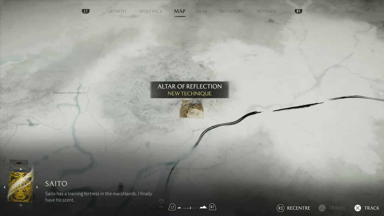 Ghost of Yōtei, Guide, How to Set Travellers Map