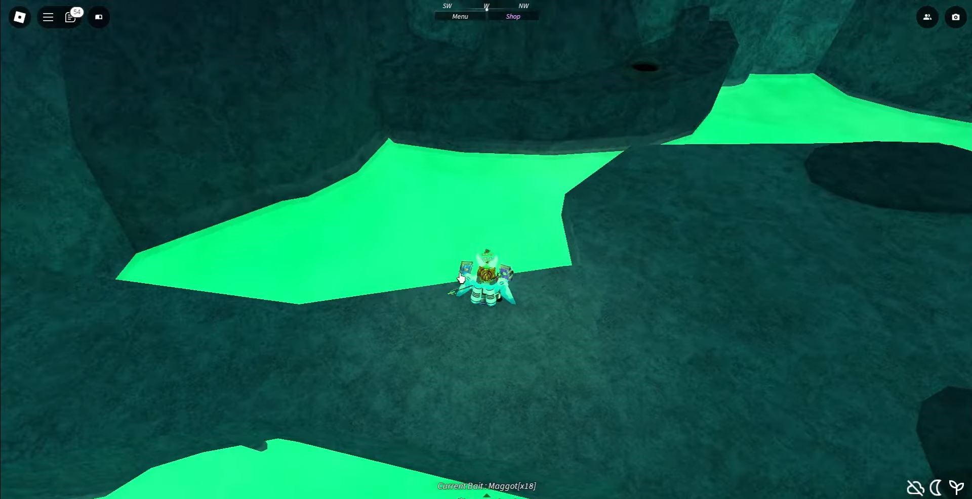 Brine Pool environment in-game