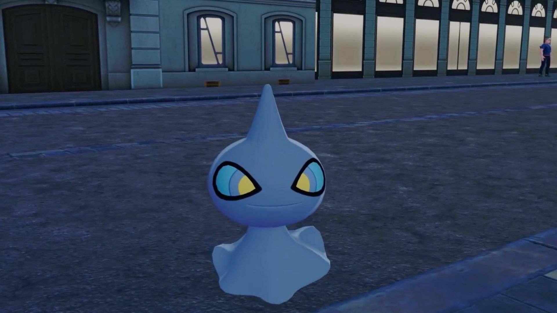 Shuppet appears in Wild Zone 7's courtyard area. (Image via TPC | @Andruidus/YouTube)