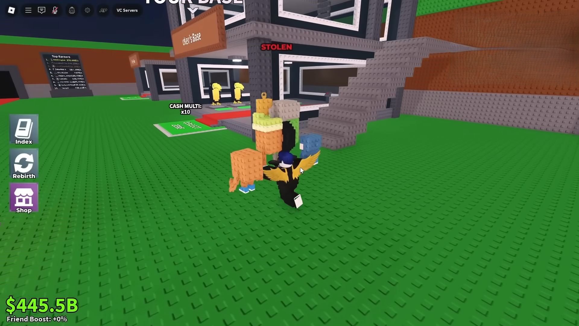You can either take the long way or the short way (Image via Roblox Corporation)