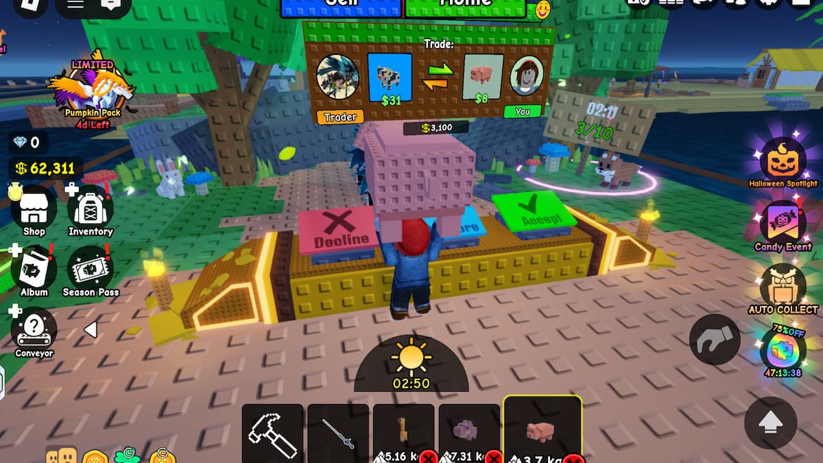 Trading in Build a Zoo