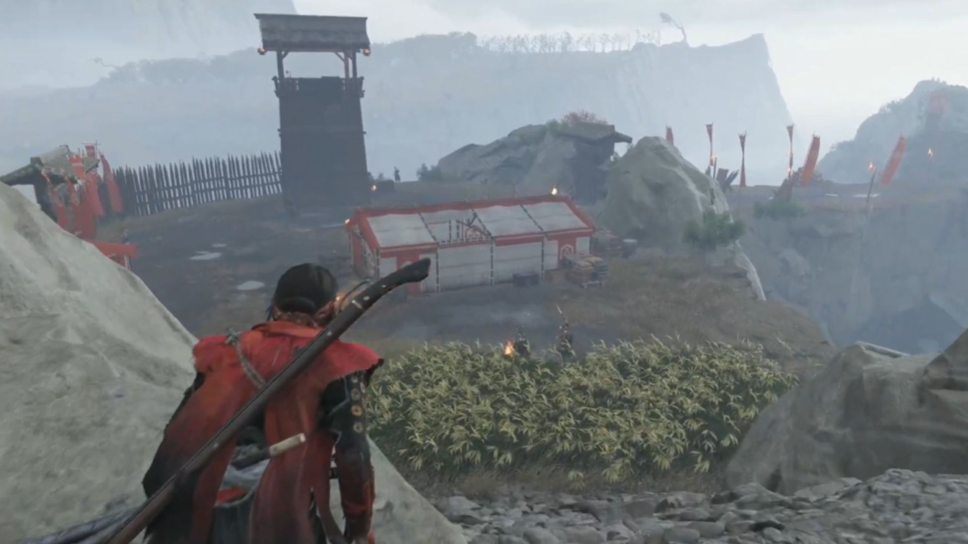Stealth approach to fortress grounds