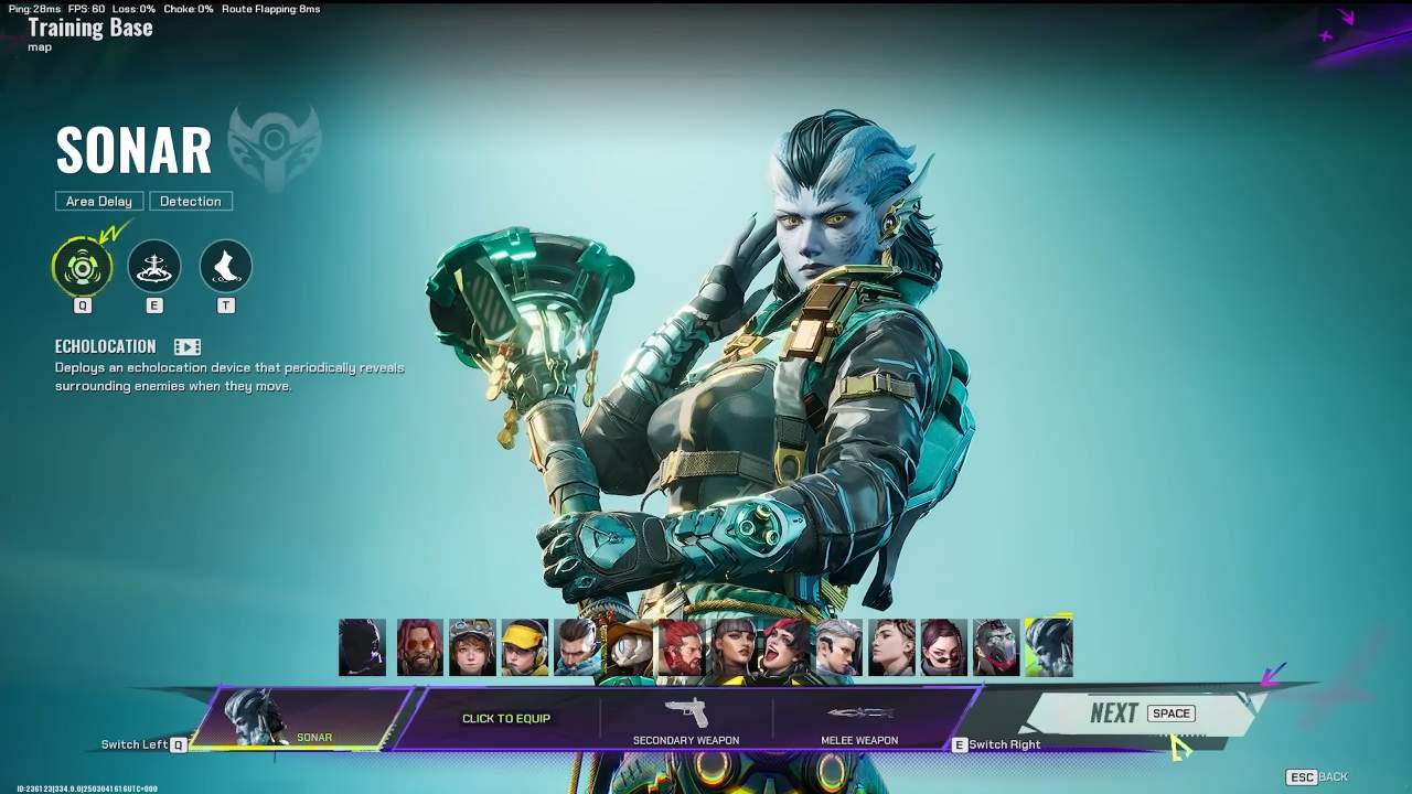 FragPunk, Guide, Sonar Character Abilities, PC, Gameplay, Screenshot