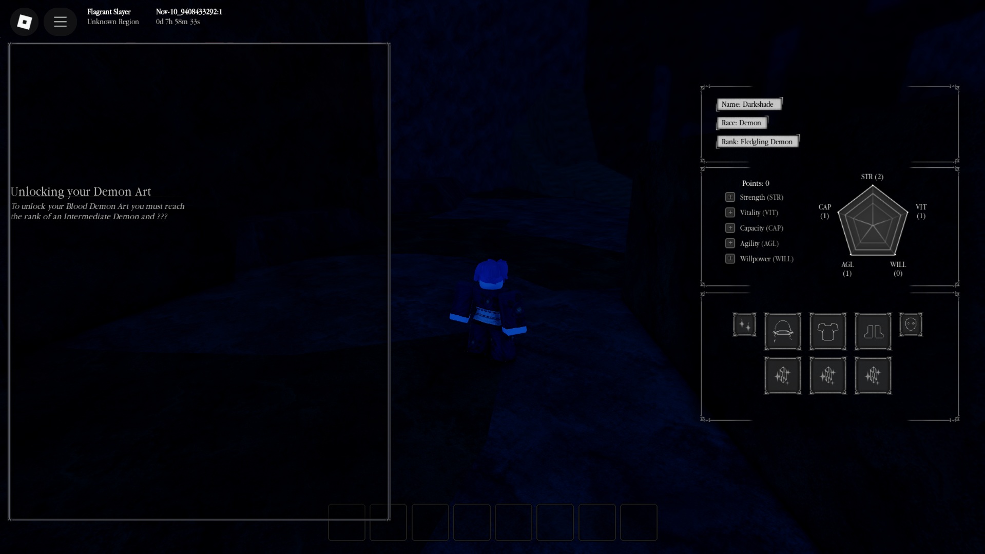 Assign points to different attributes