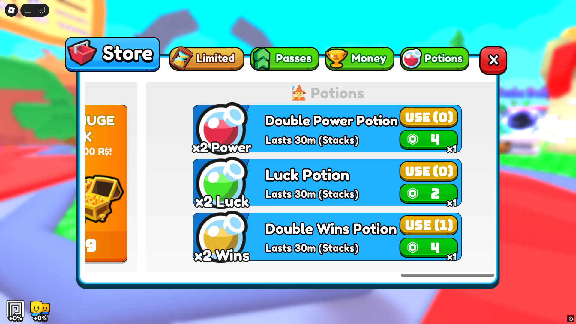 Boost item usage (Roblox Corporation)