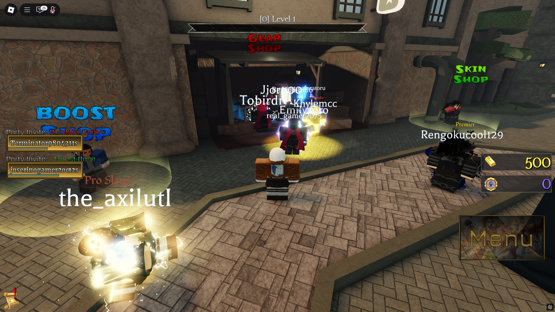 In game shop (Image via Roblox Corporation)