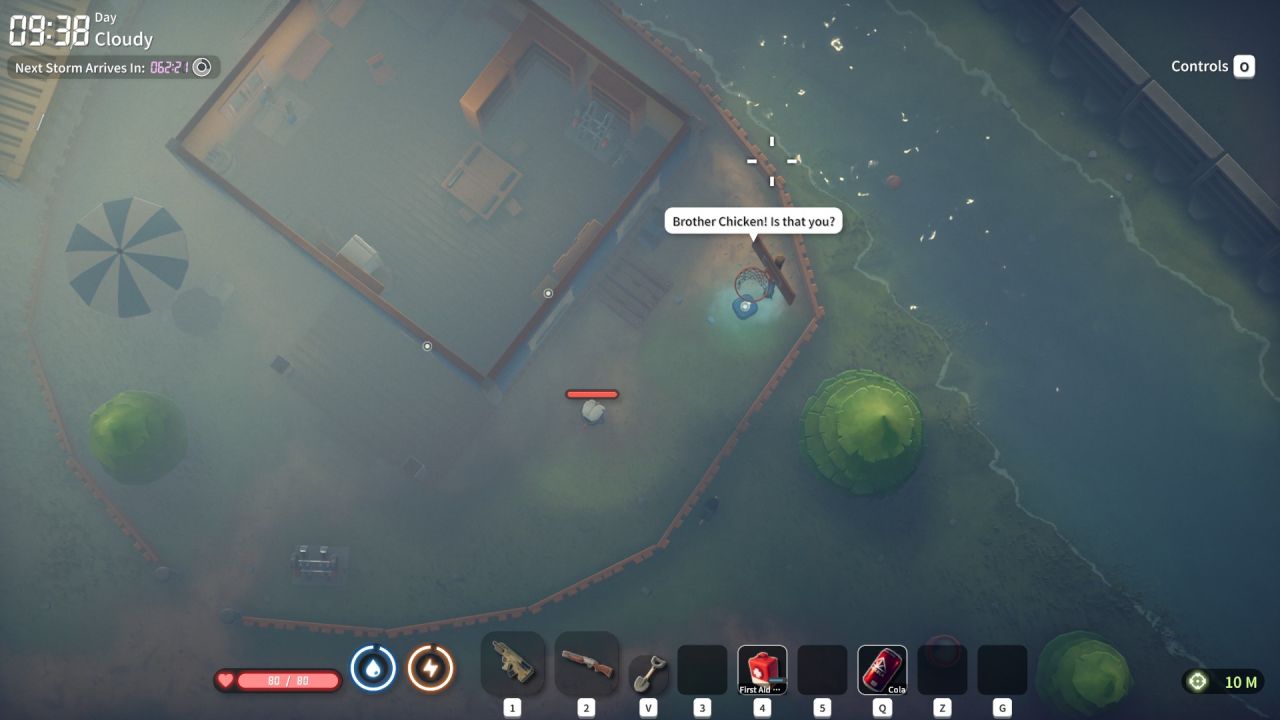 Escape From Duckov, PC, Gameplay, How to Get the Black Injector, Flaming AK-47, Screenshot