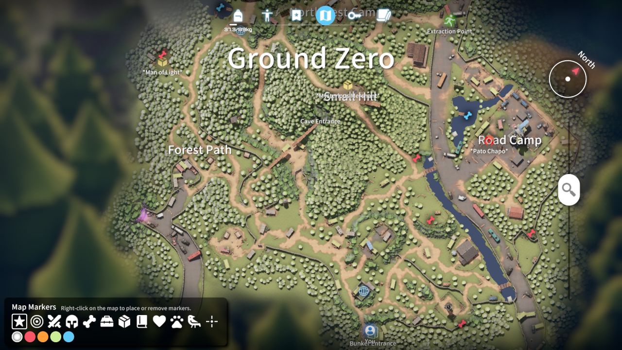 Escape From Duckov, PC, Gameplay, How to Get the Black Injector, Flaming AK-47, Screenshot