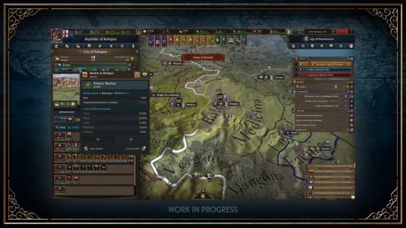 Europa Universalis 5 (EU5): How To Destroy Market