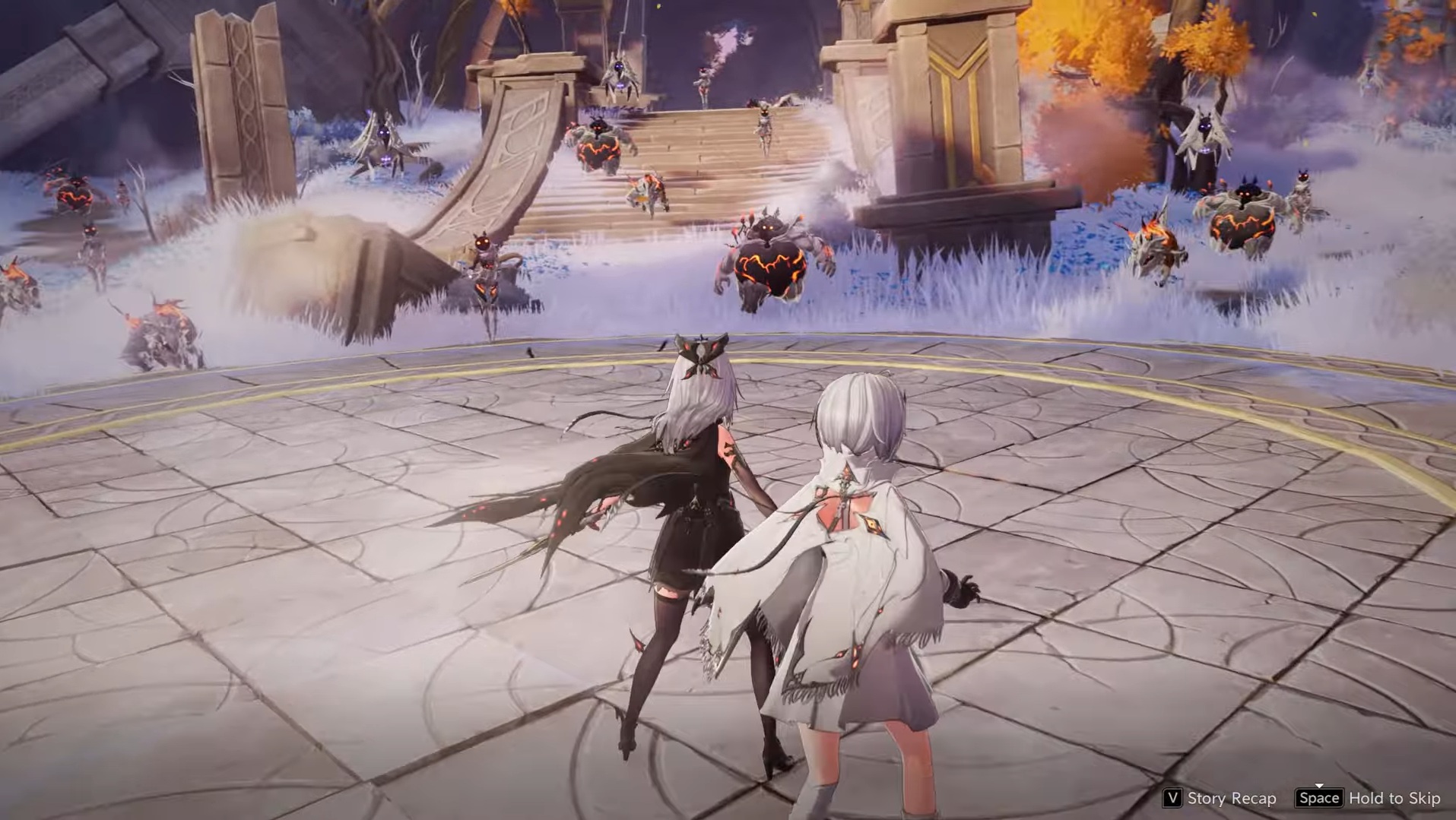 Filthoids surround you just before reaching the Airship