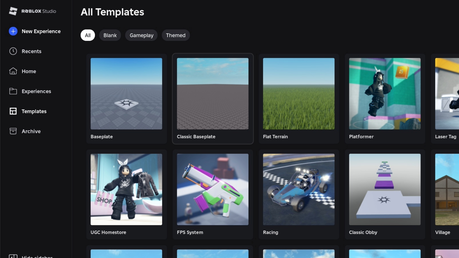 Exploring template options