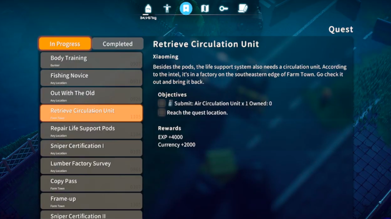 Locating the Air Circulation Unit in Escape From Duckov