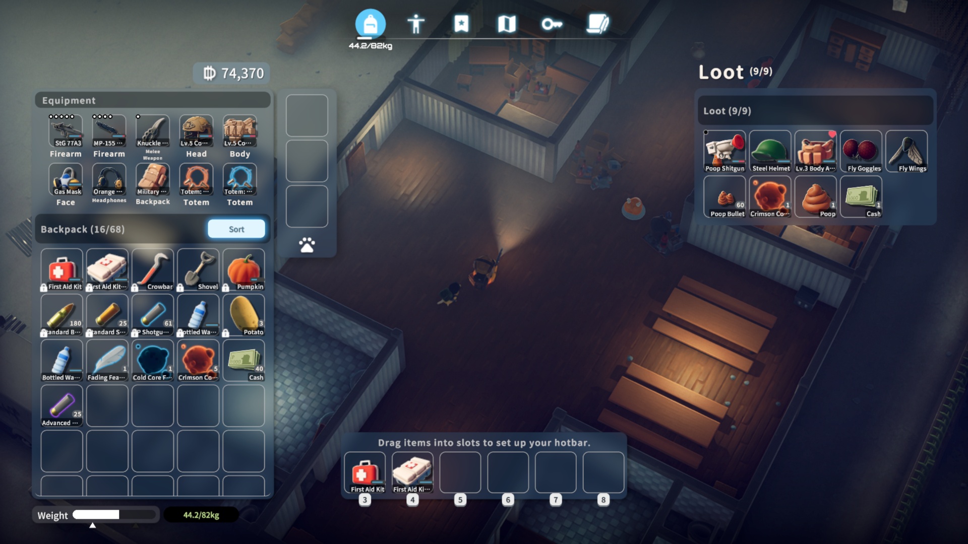 Loot from Fly Captain