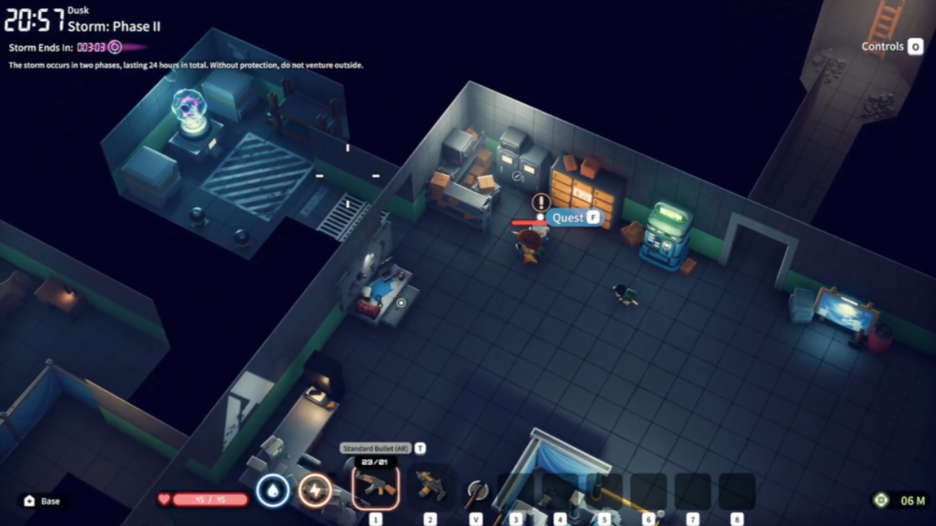 Arrive at the Warehouse (Image via bilibili)