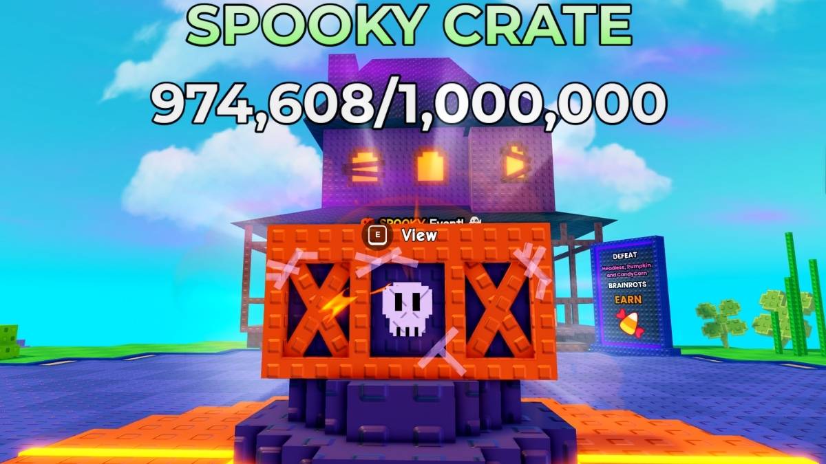 Spooky Crate in Plants Vs Brainrots