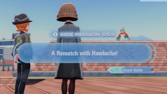 Pokemon Legends Z-A: A Rematch With Hawlucha Walkthrough (Side Quest)