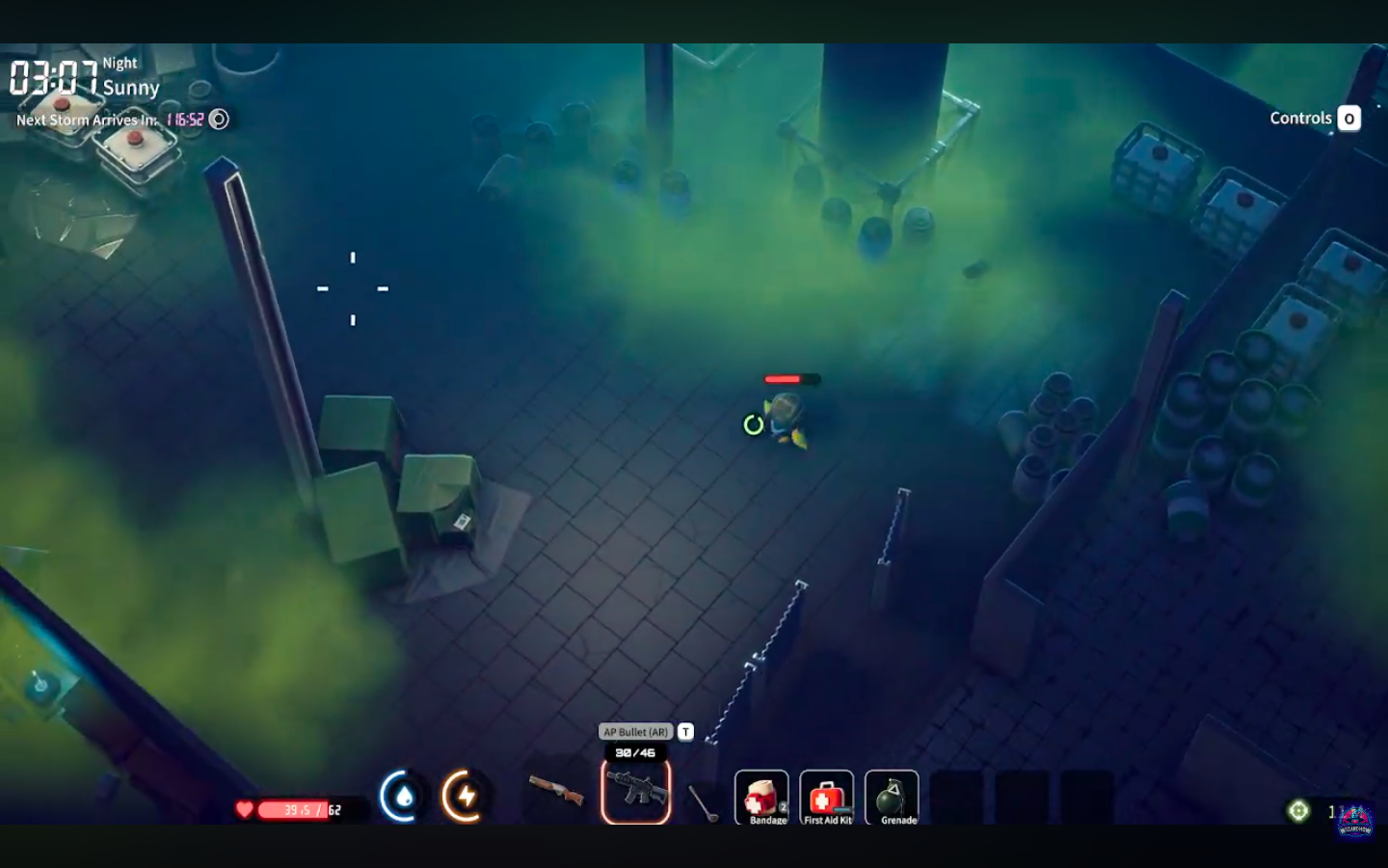 Chemical Plant access required for unit retrieval