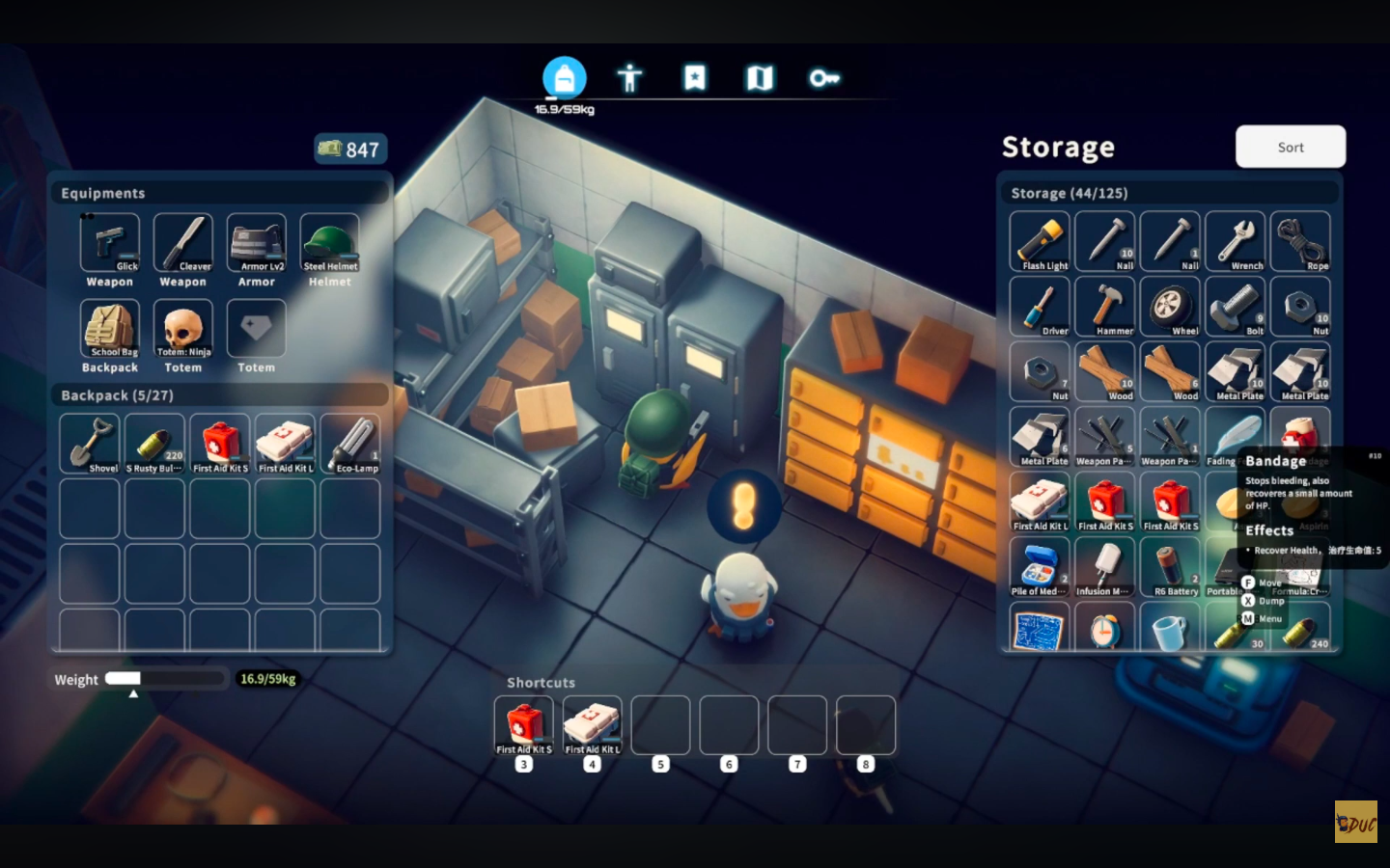 Constructing Xavier's armory hub (Source: bilibili)