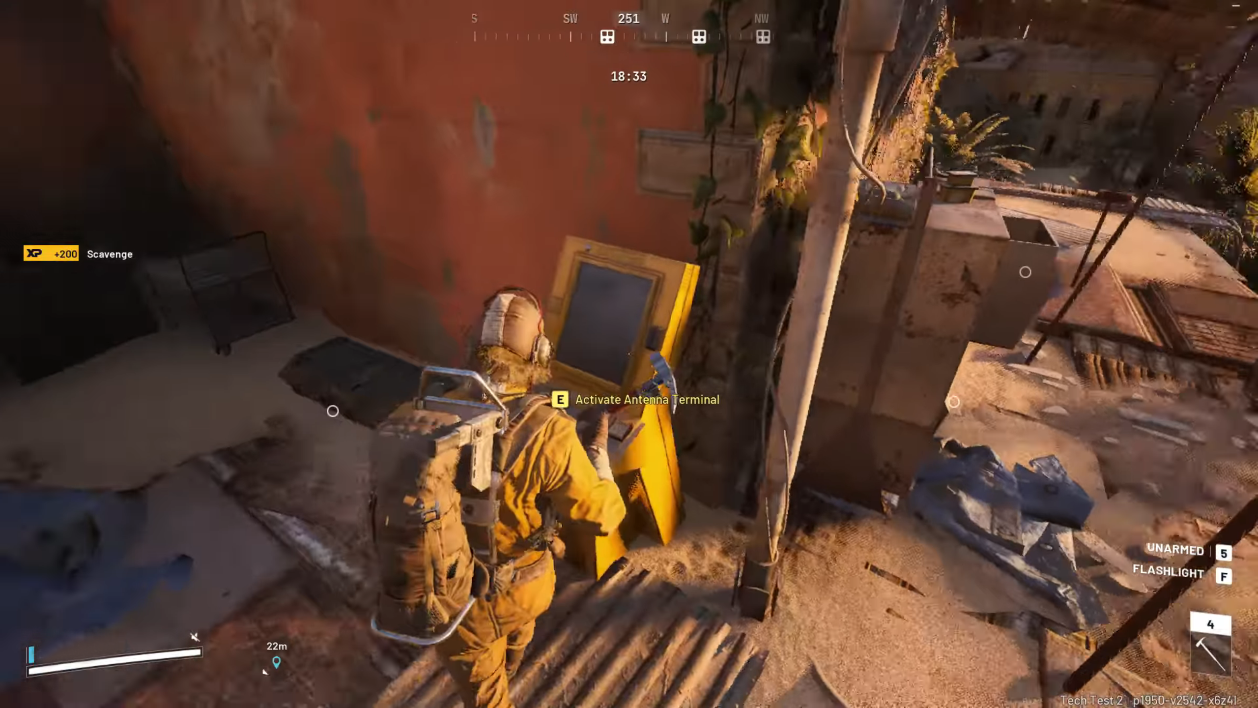 Activate the antenna (Image via Embark Studios)