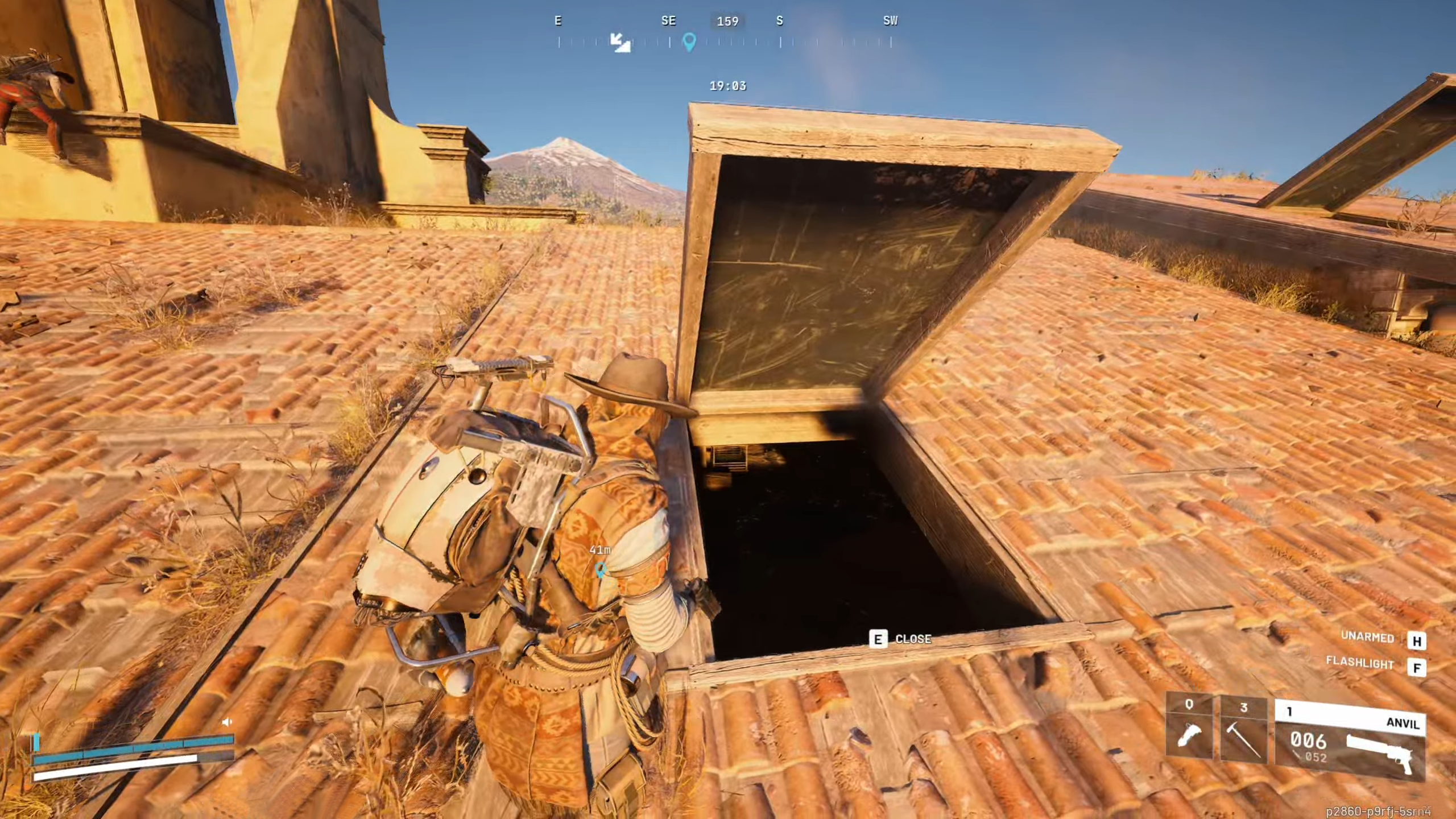 Accessing the rooftop entry point (Visual reference via Embark Studios)