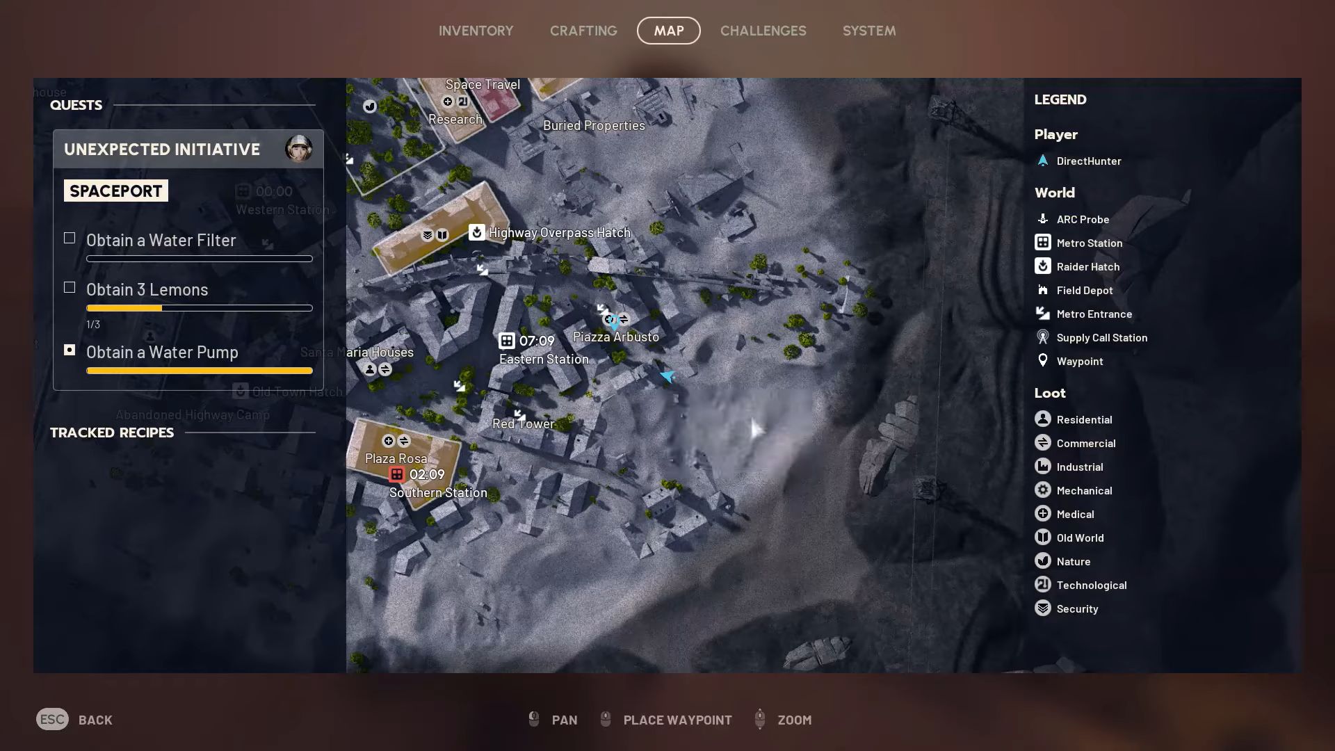 Farmacia's position in Arc Raiders (Source: Embark Studios)