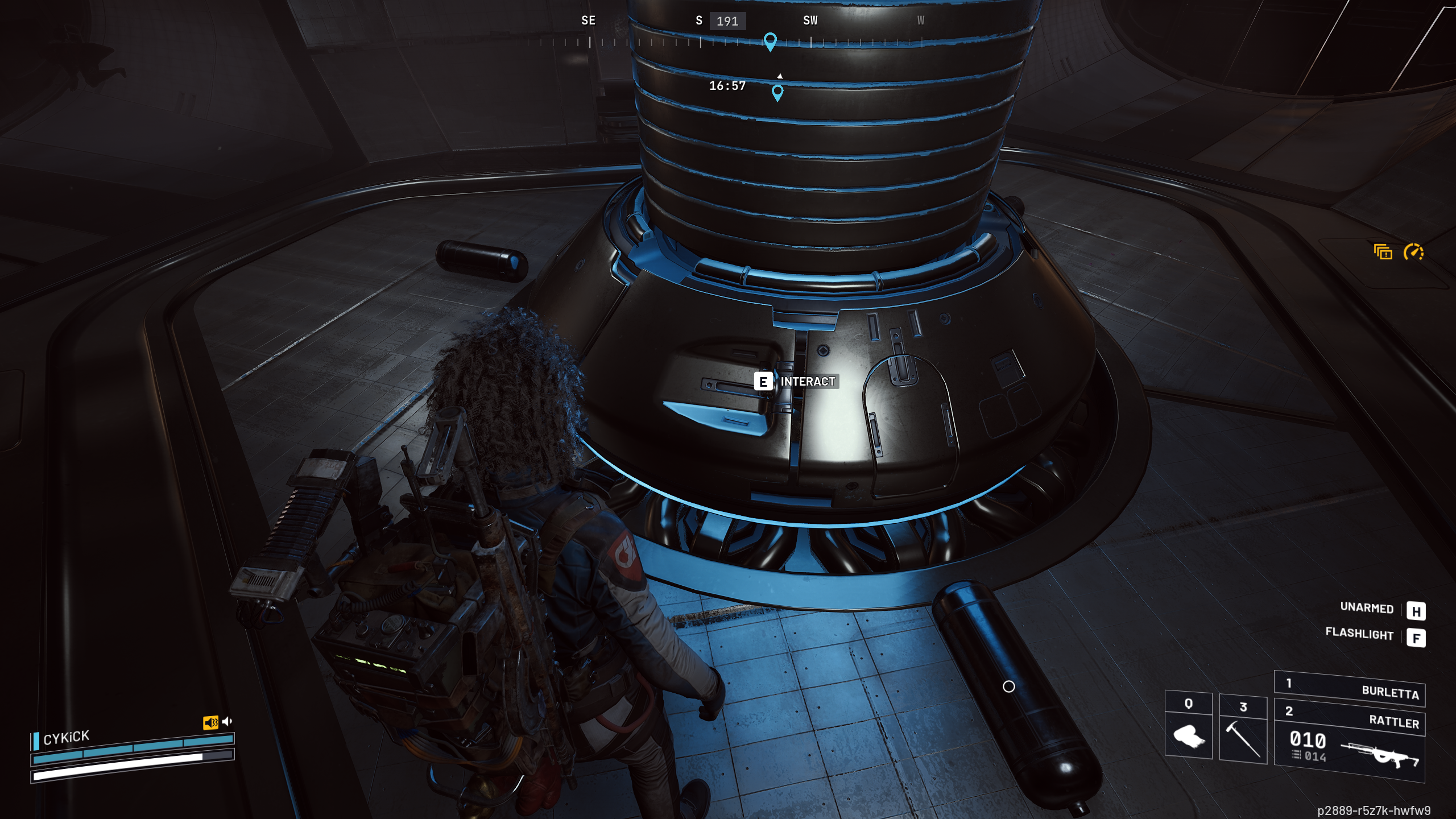 Pick up the fusion core (Image via Embark Studios)