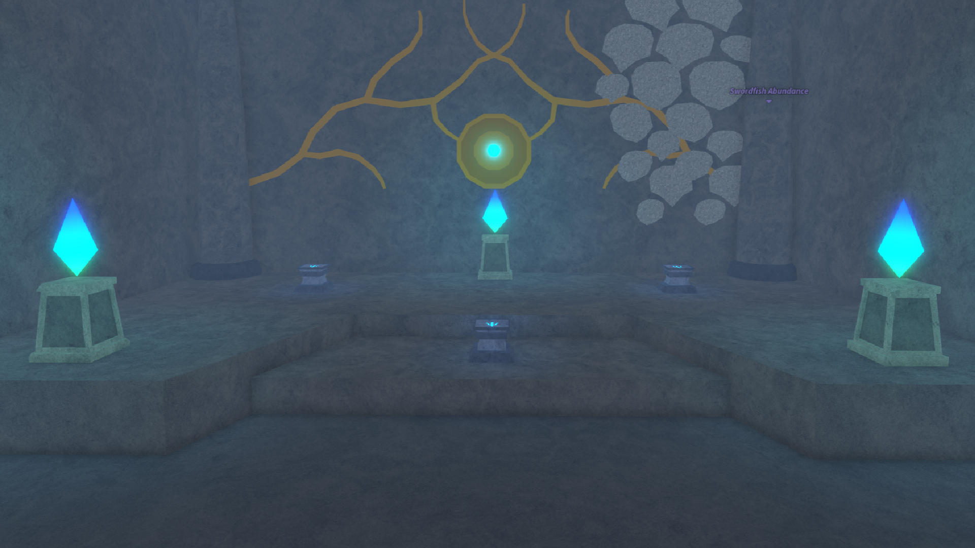 Submit fish at these altars (Image via Roblox Corporation)