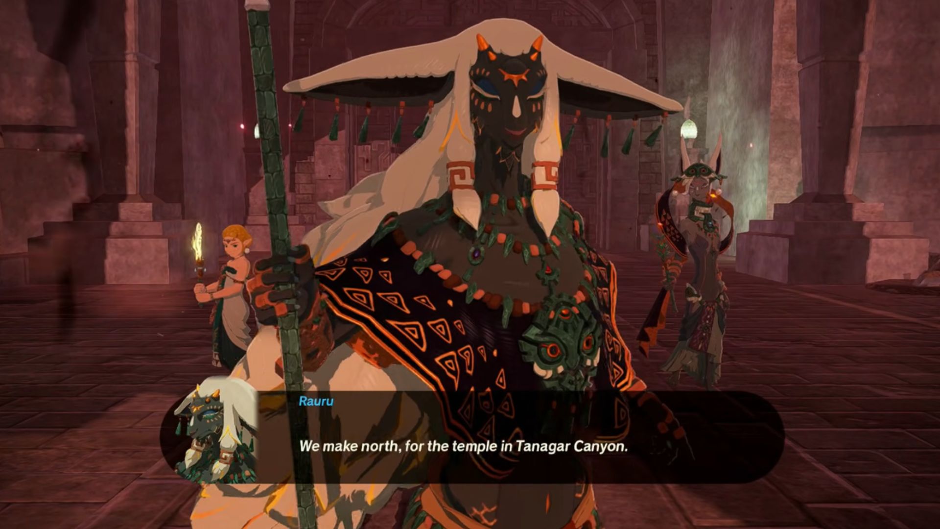 Rauru wants to go north (Source: Nintendo | ZackScottGames/YouTube)