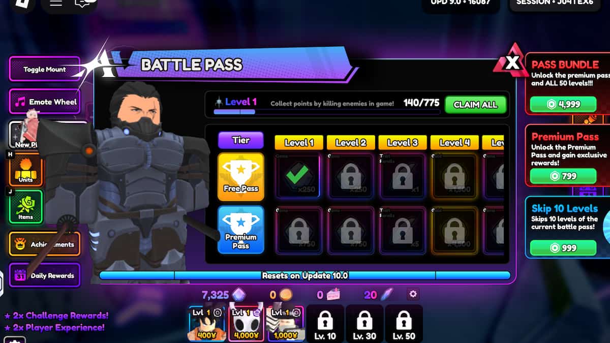 The battle pass with Jetstream Sam