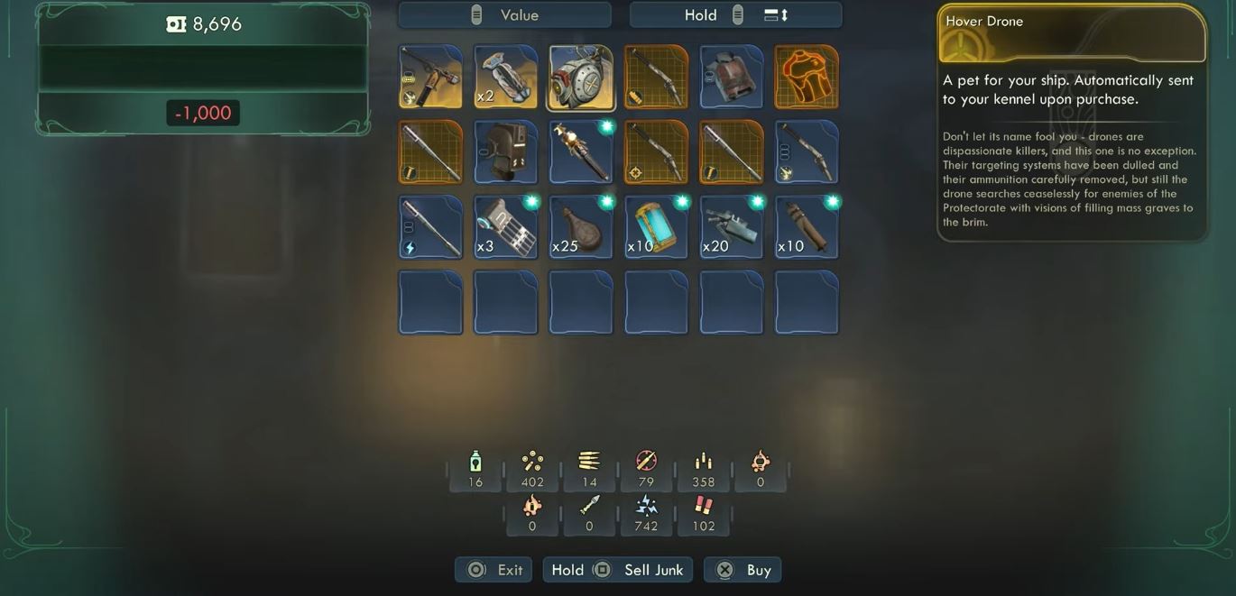 Go to Euphoria Coast Automech Repair Centre to buy Hover Drone (Image via Xbox Game Studios | @LunarGaming/YouTube)