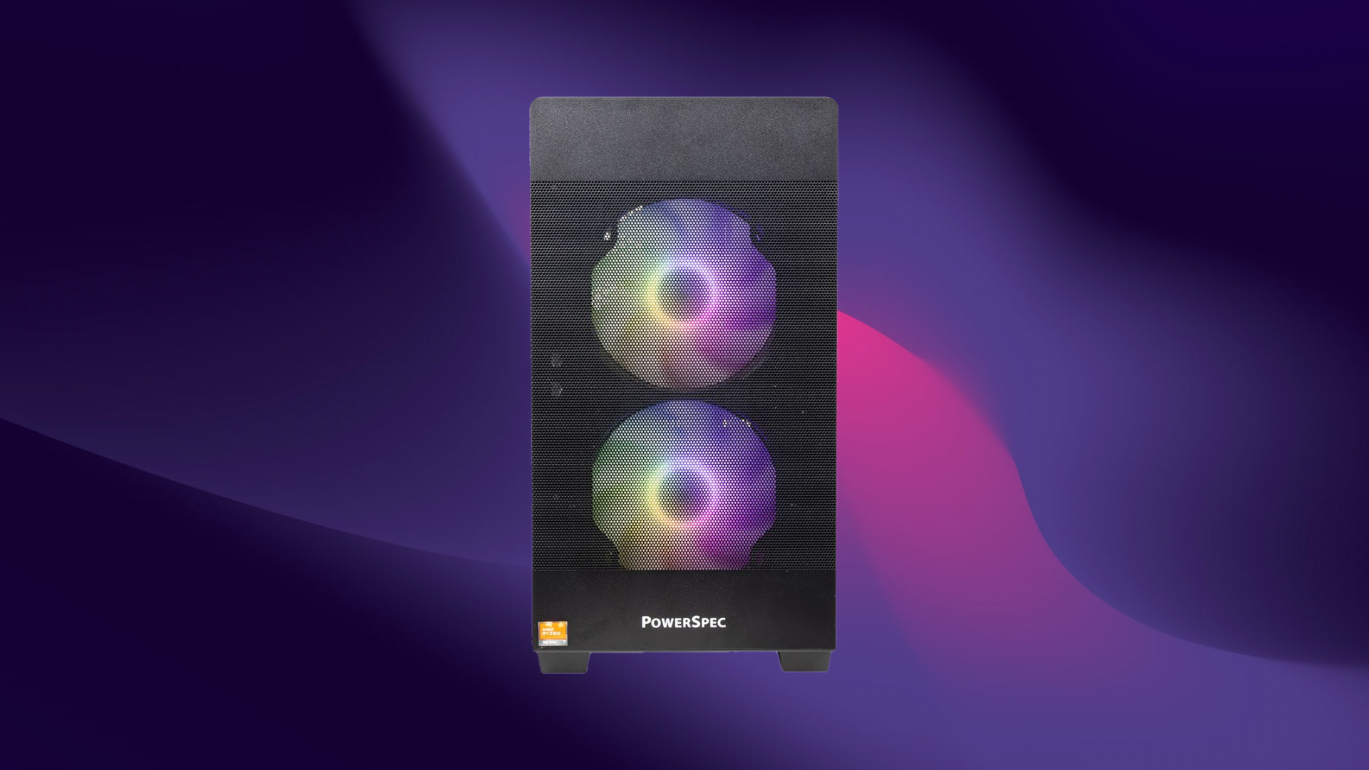 An image of PowerSpec G725 Gaming PC with RTX 5060 Ti