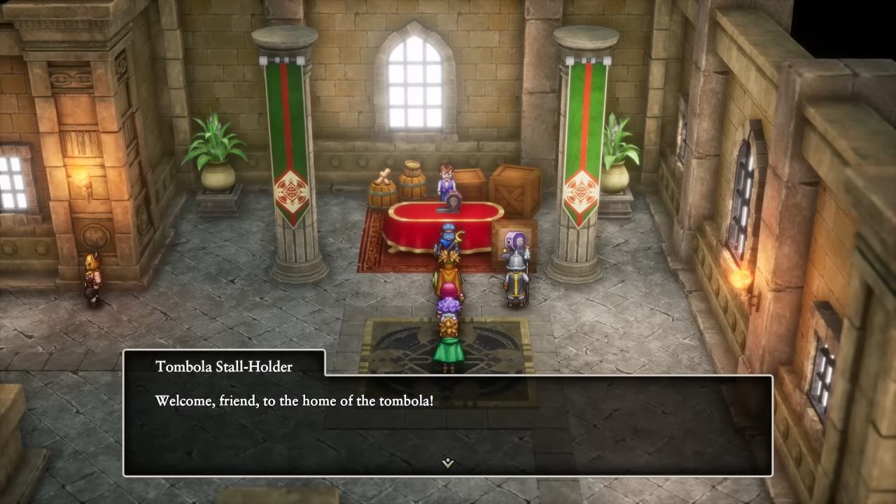 Dragon Quest II HD-2D Remake, Guide, How to Play Tombola